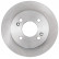 Disque de frein COATED 18398 ABS