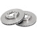 Disque de frein COATED 18439 ABS