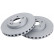 Disque de frein COATED 18469 ABS