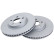 Disque de frein COATED 18471 ABS