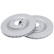 Disque de frein COATED 18474 ABS