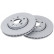 Disque de frein COATED 18476 ABS