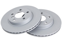 Disque de frein COATED 18496 ABS