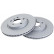 Disque de frein COATED 18499 ABS