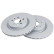 Disque de frein COATED 18557 ABS