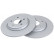 Disque de frein COATED 18562 ABS