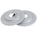 Disque de frein COATED 18574 ABS