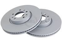 Disque de frein COATED 18576 ABS