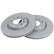 Disque de frein COATED 18584 ABS
