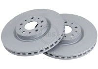 Disque de frein COATED 18585 ABS