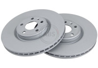 Disque de frein COATED 18587 ABS