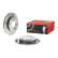 Disque de frein COATED DISC LINE 08.9081.21 Brembo