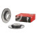 Disque de frein COATED DISC LINE 08.A268.21 Brembo