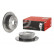 Disque de frein COATED DISC LINE 08.A608.11 Brembo, Vignette 2