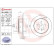 Disque de frein COATED DISC LINE 08.A608.11 Brembo, Vignette 3