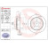 Disque de frein COATED DISC LINE 08.A636.11 Brembo, Vignette 3