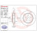 Disque de frein COATED DISC LINE 08.B412.11 Brembo, Vignette 3