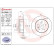 Disque de frein COATED DISC LINE 08.B566.11 Brembo, Vignette 3