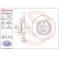 Disque de frein COATED DISC LINE 08.C208.21 Brembo, Vignette 3