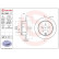 Disque de frein COATED DISC LINE 08.C661.11 Brembo, Vignette 3