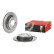 Disque de frein COATED DISC LINE 08.C823.21 Brembo