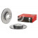 Disque de frein COATED DISC LINE 08.D223.11 Brembo