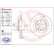 Disque de frein COATED DISC LINE 08.D249.11 Brembo, Vignette 2