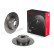 Disque de frein COATED DISC LINE 08.D425.11 Brembo, Vignette 2