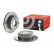 Disque de frein COATED DISC LINE 08.D432.11 Brembo