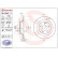 Disque de frein COATED DISC LINE 08.D567.11 Brembo, Vignette 2