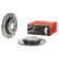 Disque de frein COATED DISC LINE 08.D759.11 Brembo