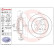 Disque de frein COATED DISC LINE 08R10111 Brembo, Vignette 3