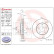 Disque de frein COATED DISC LINE 09.7376.11 Brembo, Vignette 3