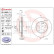 Disque de frein COATED DISC LINE 09.8680.11 Brembo, Vignette 3
