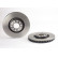 Disque de frein COATED DISC LINE 09.8689.11 Brembo