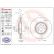 Disque de frein COATED DISC LINE 09.9895.11 Brembo, Vignette 3