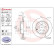 Disque de frein COATED DISC LINE 09.A197.11 Brembo