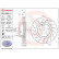 Disque de frein COATED DISC LINE 09.A353.11 Brembo, Vignette 2