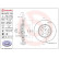 Disque de frein COATED DISC LINE 09.A727.21 Brembo, Vignette 3