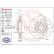 Disque de frein COATED DISC LINE 09.A813.11 Brembo, Vignette 2
