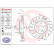 Disque de frein COATED DISC LINE 09.A818.21 Brembo, Vignette 3