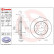 Disque de frein COATED DISC LINE 09.A868.11 Brembo, Vignette 3