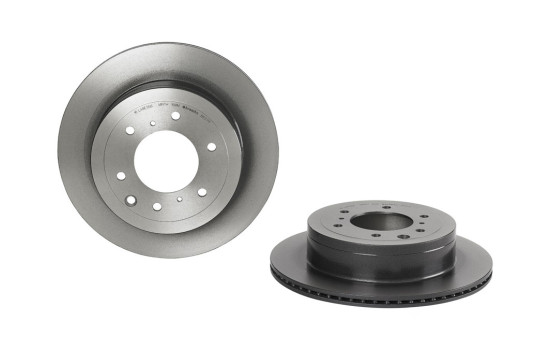 Disque de frein COATED DISC LINE 09.B637.11 Brembo