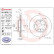 Disque de frein COATED DISC LINE 09.B638.11 Brembo, Vignette 3