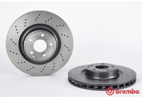 Disque de frein COATED DISC LINE 09.B744.51 Brembo