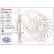 Disque de frein COATED DISC LINE 09.B855.51 Brembo, Vignette 2