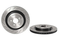 Disque de frein COATED DISC LINE 09.B879.11 Brembo
