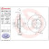 Disque de frein COATED DISC LINE 09.C136.11 Brembo, Vignette 3
