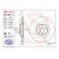 Disque de frein COATED DISC LINE 09.C492.11 Brembo