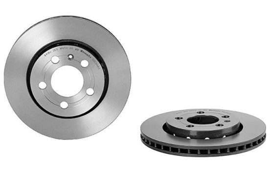 Disque de frein COATED DISC LINE 09.C548.11 Brembo